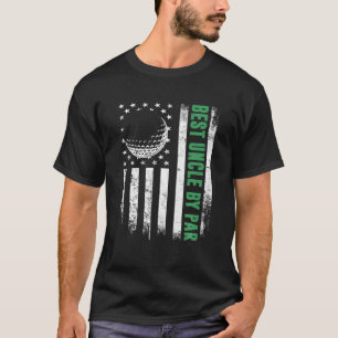 Golf Lover spendet US-amerikanische Flagge Best Un T-Shirt