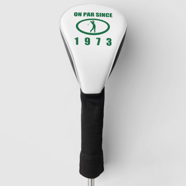 Golf Lover's 50. Geburtstag 1973 Headcover (Vorderseite)
