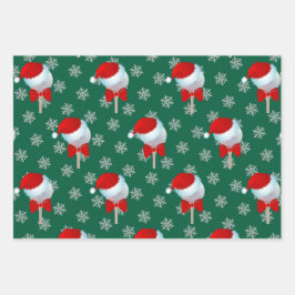 Golf Lover's fröhlicher Urlaub Geschenkpapier Set