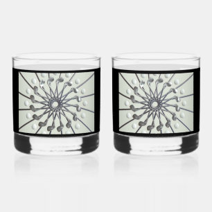 Golf Lover's Printed Rocks Glass Whiskyglas