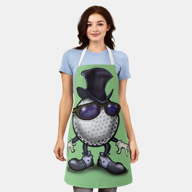 Golf Magician Schürze (Getragen)