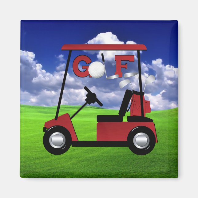 Golf Magnet (Vorne)