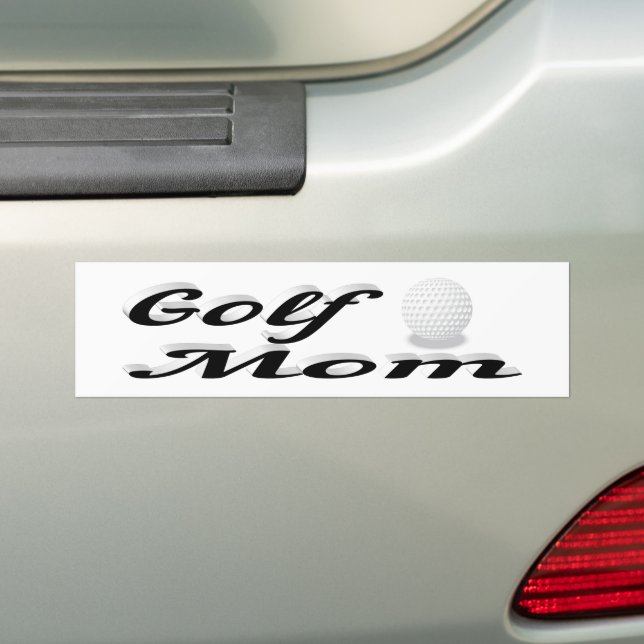 Golf Mama Autoaufkleber (Auf Auto)