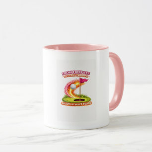 Golf-Mama immer da Tasse   Vom ersten Abschlag bis