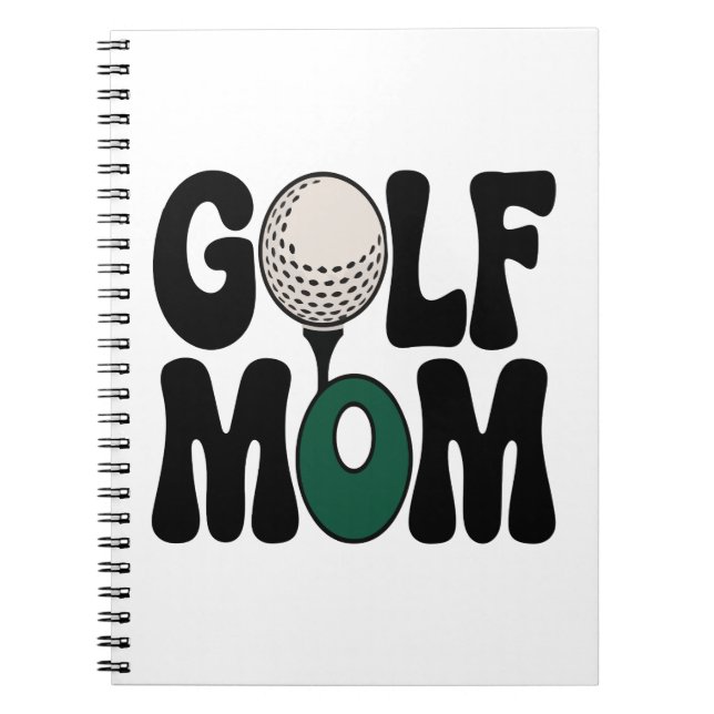 Golf-Mama Notizblock (Vorderseite)