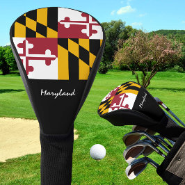 Golf Maryland & Maryland Flag / Golf Clubs Covers Headcover