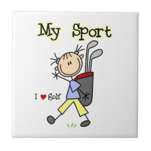 Golf Mein Sport Fliese