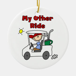 Golf meinen anderen Zug Keramik Ornament