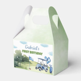 Golf Mini Theme Boy Birthday Party Gefallen Box Geschenkschachtel