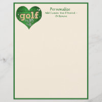 Golf mit Golfclub, Grüntöne & Sportangebot