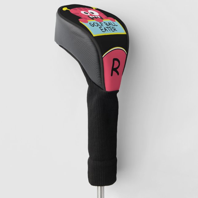 Golf Monster Ball Eater Headcover (angewinkelt)