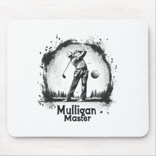 Golf Mulligan Master Graphic T-Shirts für Damen un Mousepad