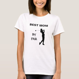 Golf Mutti Golfer Wortspiel Muttertag Beste Mama V T-Shirt