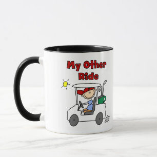 Golf My Other Ride T-Shirts und Geschenke Tasse