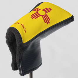 Golf New Mexico & Mexico Flag / Golf Clubs Abdecku Headcover