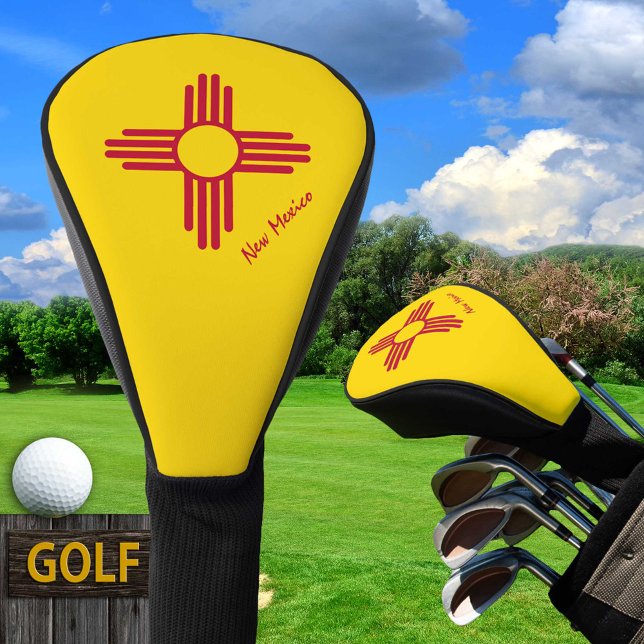 Golf New Mexico & Mexico Flag / Golf Clubs Abdecku Headcover (Von Creator hochgeladen)