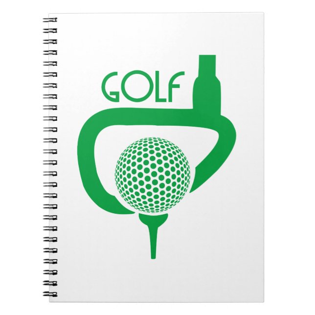 Golf Notizblock (Vorderseite)