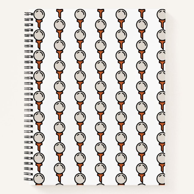 Golf Notizbuch (Vorderseite)