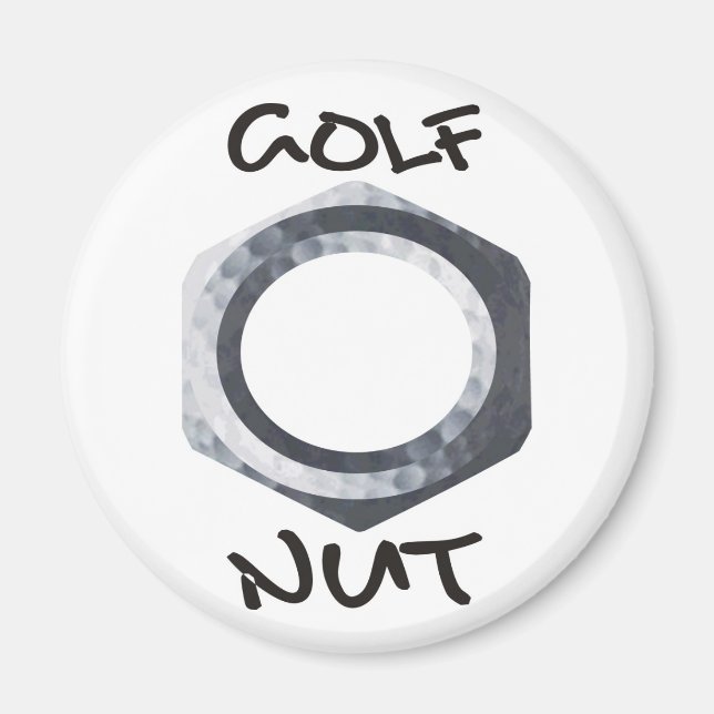 Golf Nut Magnet (Vorne)