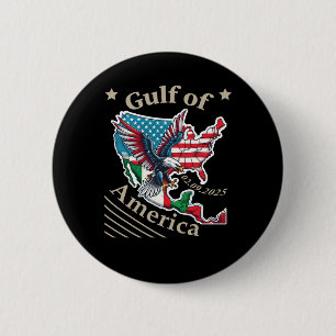 Golf of America Day 02.09.25 Trump Patriot Usa Gul Button
