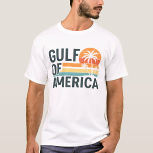 Golf of America Retro Beach Vibes Design T-Shirt
