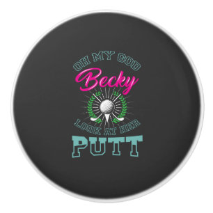Golf - Oh mein Gott Becky Keramikknauf