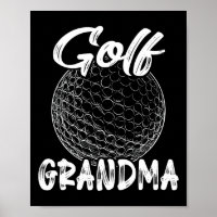 Golf Oma Frauen Golfer Golfball Spieler Familie 