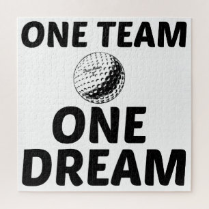 GOLF ONE TEAM ONE DREAM PUZZLE