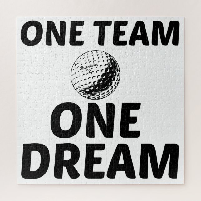 GOLF ONE TEAM ONE DREAM PUZZLE (Vertikal)