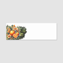 Golf Orange Blossom Thema Florida Golfer Name Namensschild