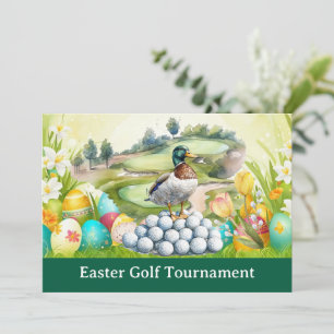 Golf-Ostern für Golfer PARTY-Einladung Einladung