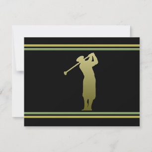 Golf Outing Party Einladung