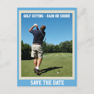Golf Outing Postkarte
