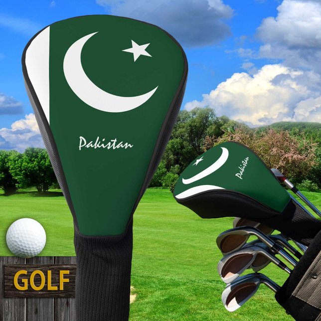 Golf Pakistan & Pakistan Flagge / Golf Clubs Abdec Golf Headcover (Von Creator hochgeladen)