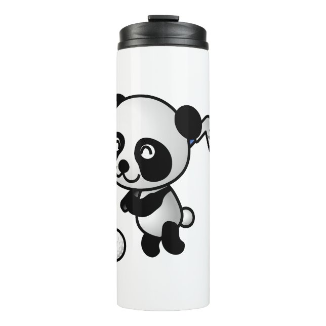 Golf Panda Thermosbecher (Vorderseite)