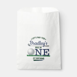 Golf PAR-T-SHIRT 1. Geburtstag Geschenktütchen