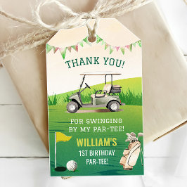 Golf Par T-Shirt Hole in One Boy Birthday Geschenkanhänger