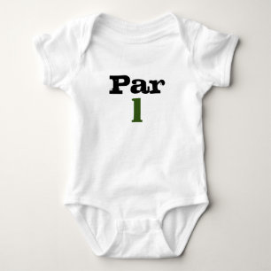 Golf Par Tee ein Jahr alt für Baby Golfer Geburts