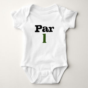 Golf Par Tee ein Jahr alt für Baby Golfer Geburtst