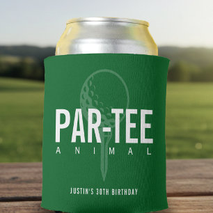 Golf Par-Tee Tiergeburtstagsfeier Dosenkühler