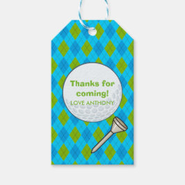 Golf Party Geschenkanhänger