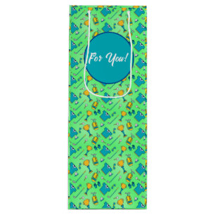 Golf Party Geschenktüte Für Weinflaschen