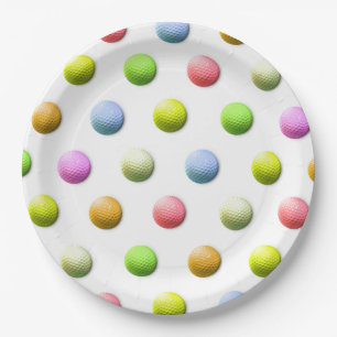 Golf Party Pappteller