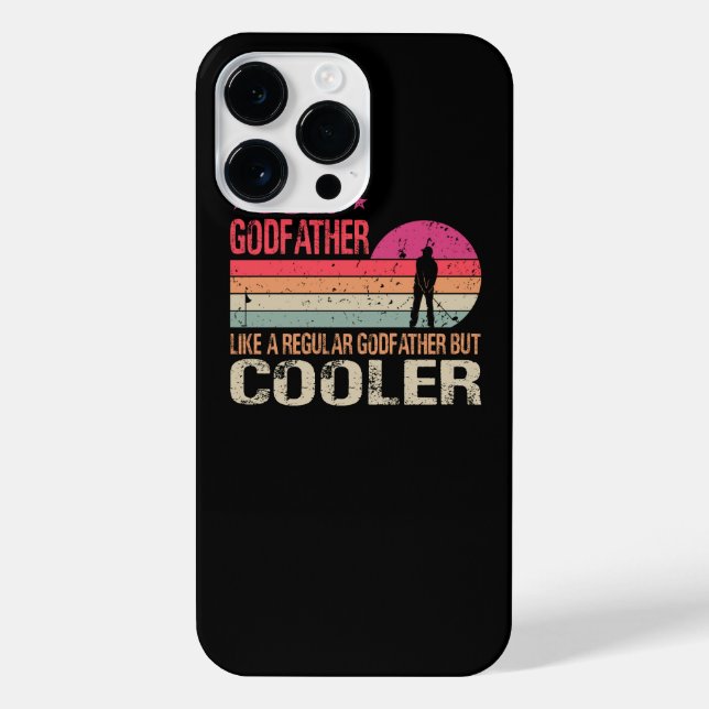 Golf-Pate wie ein regelmäßiger Pate, aber Cooler iPhone Hülle (Rückseite)