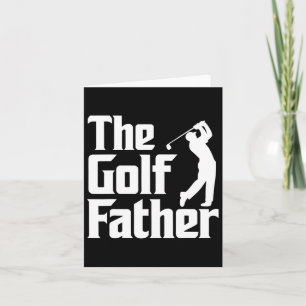 Golf Pater Funny Golfer Vater Geschenk für den Vat Karte