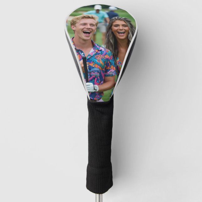 Golf Photo Customize Personalize Golf Headcover (Vorderseite)