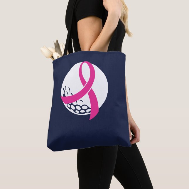 Golf Pink Ribbon Brustkrebs Bewusstsein (Von Nahem)