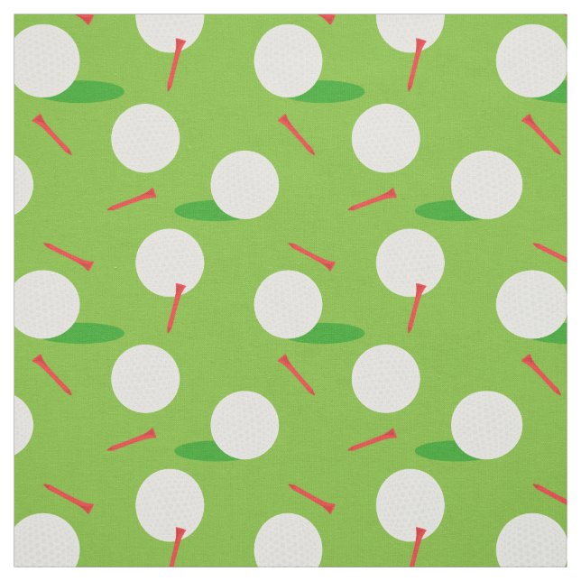 Golf Player Balls, T-Shirts und Spaß Stoff (Muster)