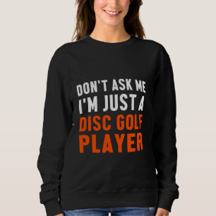 Golf Player Count Golfer Funny Golfspiel Sweatshirt
