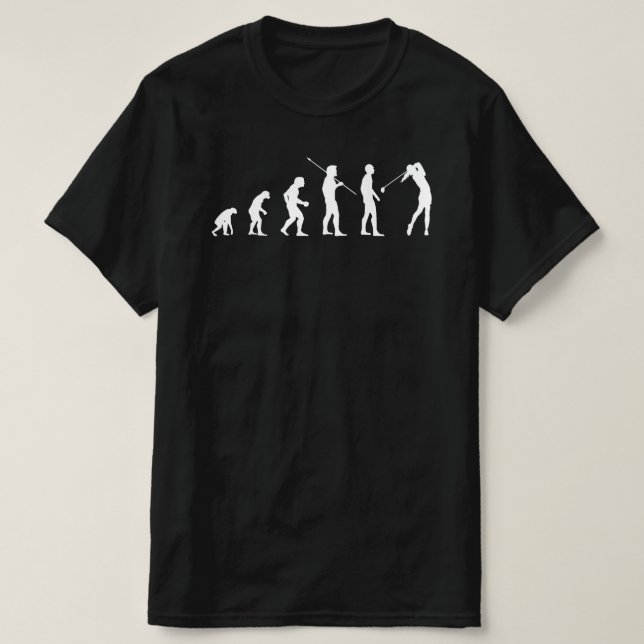 Golf Player Evolution ・ Funny Golfer Meme Bv T-Shirt (Design vorne)